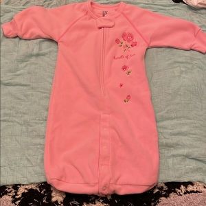 Baby fleece sleep sack